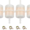 Hipa 4-Pack 24 050 13-S Fuel Filter 15 Micron for Kohler CH20S - CH25S, CH670S CH730S - CH750S LH685S SV720S to SV740S-1