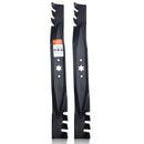 42 Inch Mulching Blades for Troy Bilt Mustang Cub Cadet XT1 XT2 LT42 LTX1040 RZT-L42 Mower Replace 942-0616 742-0616 942-04126 942-04308-X-1