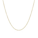 10k Yellow Gold Cable Link Chain (0.50 mm)-2