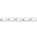 6.82 Carat Genuine Opal .925 Sterling Silver Bracelet-2