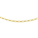 3.2mm 14k Yellow Gold Oval Rolo Chain-2