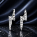 925 Sterling Silver Earrings with Pavé Setting CZ for Women-1