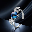 925 Sterling Silver Unisex Ring with Oxidized Finish - 0.17cm Width-1