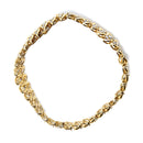 10K Yellow Gold 5.0 Cttw Diamond Double Row S-Link Cuban Bracelet (J-K Color, I2-I3 Clarity) - 7.25" Inches-3