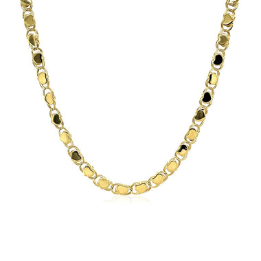 3.3mm 14k Yellow Gold Heart Chain - 0