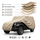 Jeep Cover for 1976–2006 – Water Resistant Taupe-3