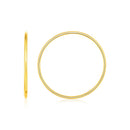 Endless Hoop Style Earrings in 14K Yellow Gold-1