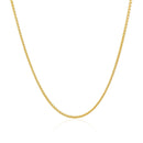 14k Yellow Gold Round Chain 1.2mm-2
