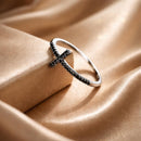 925 Sterling Silver Ring Size 7 for Women-2