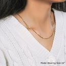 18k Yellow Gold Classic Box Chain (1.40 mm)-2