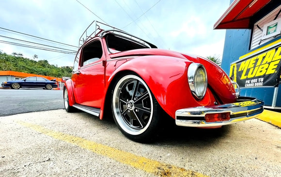 914 | Gloss Black Machined Lip + Milled Windows