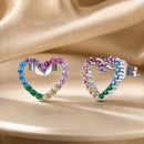 925 Sterling Silver Earrings for Women with CZ-2