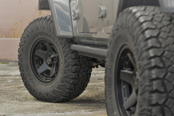 Overland Sector Atlas 17x9 -12 6x135/6x139.7mm 106.2mm Satin Black