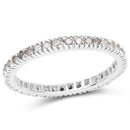 0.57 Carat Genuine Champagne Diamond .925 Sterling Silver Ring-1