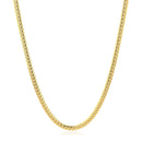 10k Yellow Gold Classic Solid Miami Cuban Chain (2.60 mm)-2