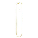 Endless Adjustable Box Chain in 14k Yellow Gold (0.95 mm)-1