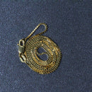 14k Yellow Gold Classic Box Chain 1.0mm-6