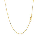 14k Yellow Gold Classic Box Chain 0.7mm-3