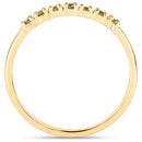 0.22 Carat Genuine Dark Yellow Diamond 14K Yellow Gold Ring (I1-I2)-2