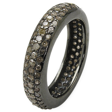 1.13 Carat Genuine TLB Diamond .925 Sterling Silver Ring - 0