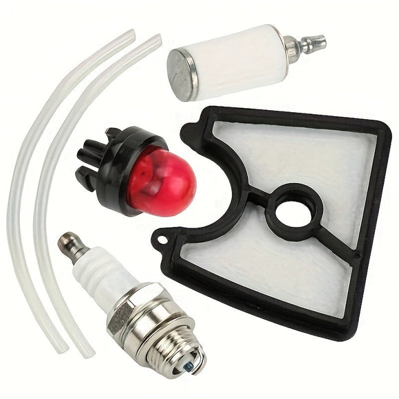 Hipa 545112101 Air Fuel Filter Kit For Husqvarna 125B 125BX Gas Blower