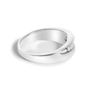 Men's.925 Sterling Silver 1/2 Cttw Diamond 9 Stone Band Ring - Size 10-2