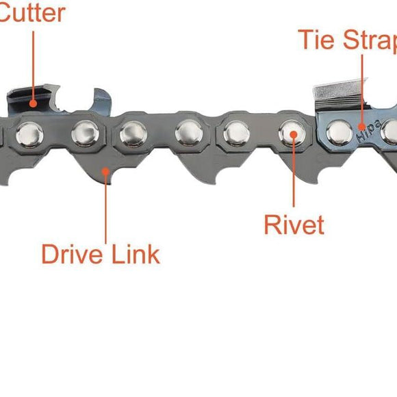 3/8 Pitch .058 84 DL Full Skip 24 inch Saw Chain For Husqvarna 55 65 66 455 455e 460 Rancher 372xp 576xp 262XP 362 362XP Echo Chainsaw