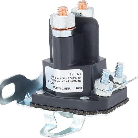 146154 145673 4-Pole 12V Universal Starter Solenoid Fit for Craftsman Poulan 1685290 1686981 73233 109081X 2654 532146154 178861 168327 168327
