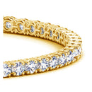 Lab Grown Round Diamond Tennis Bracelet in 14k Yellow Gold (8 cctw F/G  VS2/SI1)-2