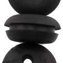 5-Pack 2-Hole 19mm 3/4-inch Tank Hole Rubber Grommet for I.D x O.D 3mm x5mm (Approx 1/8 x 3/16) Fuel Lines fit Generator Lawn Mower Pressure Washer-3