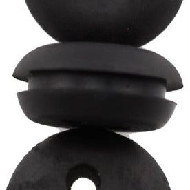 5-Pack 2-Hole 19mm 3/4-inch Tank Hole Rubber Grommet for I.D x O.D 3mm x5mm (Approx 1/8 x 3/16) Fuel Lines fit Generator Lawn Mower Pressure Washer