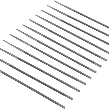 Hipa 12-Pack 3/16 inch 4.8mm Round Chainsaw Chain Sharpening Files to Sharpen .325 Pitch inch Saw Chains Replace for Oregon 70503 - 0