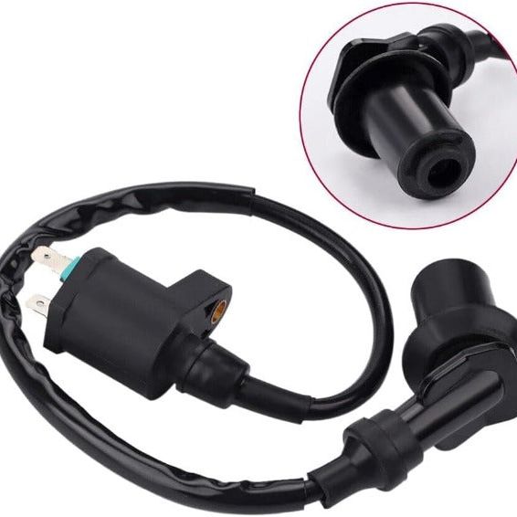2 Pack Ignition Coil for GY6 50cc-150cc Taotao Kymco Scooter Moped Go Kart Replace 3051A-KBG-9000 3051A-LBD4-900 3051A-LLF5-C00 3051A-KFA5-90A