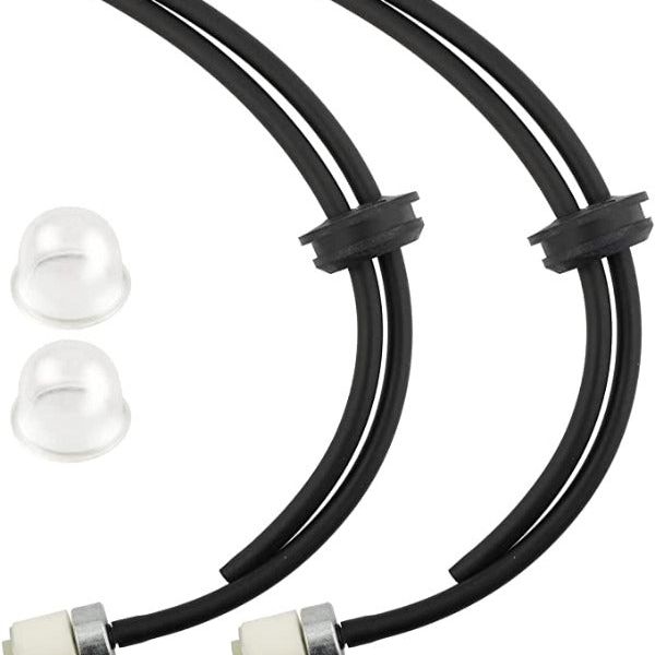 Hipa (Pack of 2) Fuel Line + Primer Bulb for RedMax Red Max EB4300 EB4401 EBZ4800 EBZ4800RH EB6200 EBZ5000 Leaf Blower