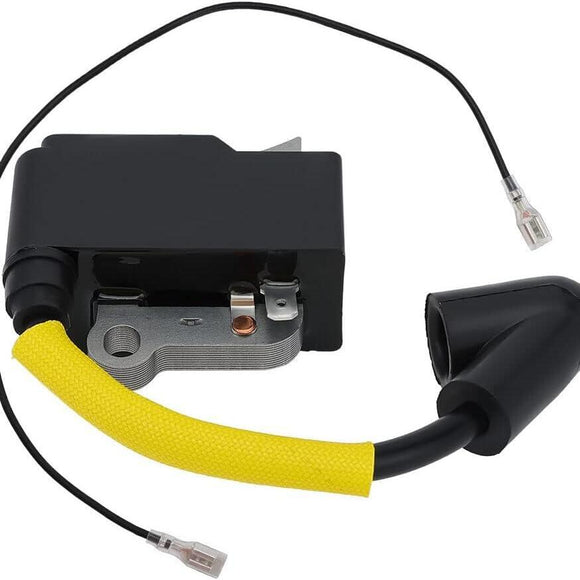 Hipa 537380901 Ignition Coil for Husqvarna 227 232 240 225HBV 235P 225L 225LD 225R 225RD 225RJ String Trimmer with BPMR7A Spark Plug