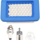 Hipa A226000032 Air Filter Kit with Fuel Filter Primer Bulb for ECHO PB403 PB403H PB413 PB413HT Power Blower-1