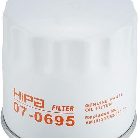 Hipa 07-0695 Oil Filter for Briggs Stratton Toro Engine # 52 050 02 52-050-02-S 25-050-34-S 52-050-02-S1 Kohler CH11-CH15 CV11-CV22 M18-M20 MV16-MV20 - 0