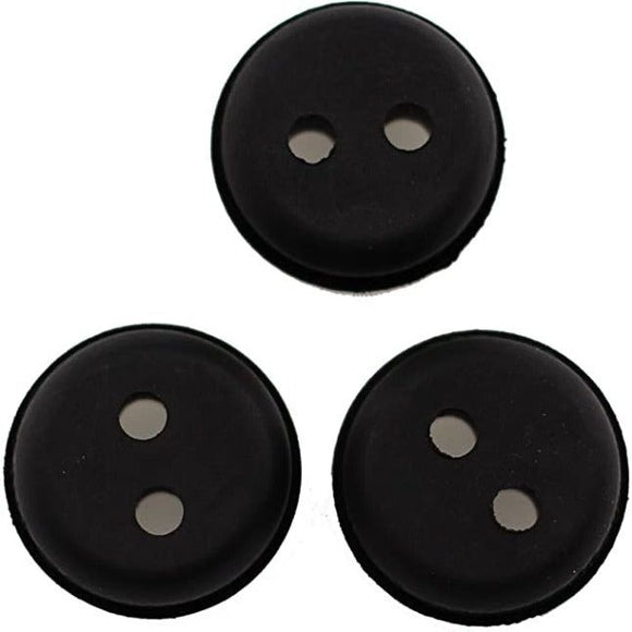 5-Pack 2-Hole 19mm 3/4-inch Tank Hole Rubber Grommet for I.D x O.D 3mm x5mm (Approx 1/8 x 3/16) Fuel Lines fit Generator Lawn Mower Pressure Washer