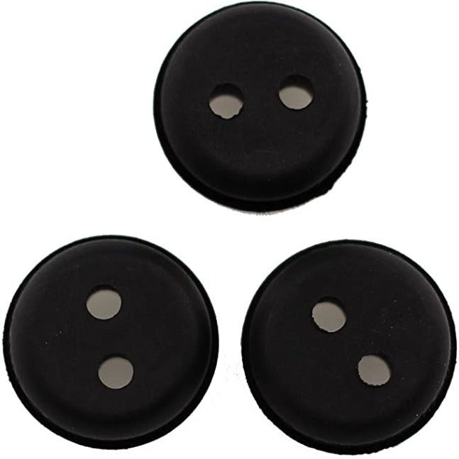 5-Pack 2-Hole 19mm 3/4-inch Tank Hole Rubber Grommet for I.D x O.D 3mm x5mm (Approx 1/8 x 3/16) Fuel Lines fit Generator Lawn Mower Pressure Washer