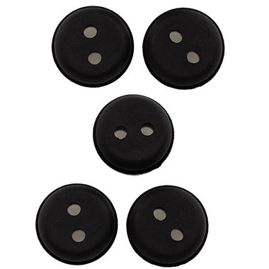 5-Pack 2-Hole 19mm 3/4-inch Tank Hole Rubber Grommet for I.D x O.D 3mm x5mm (Approx 1/8 x 3/16) Fuel Lines fit Generator Lawn Mower Pressure Washer - 0