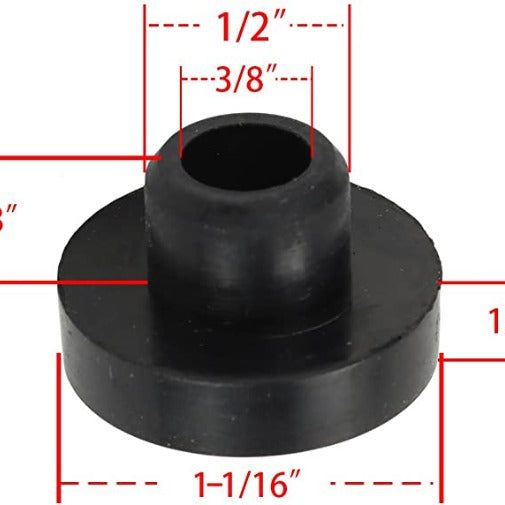 Hipa (3-Pack) 46-6560 104047 33/64 inch Universal Fuel Tank Bushing fits for Kohler Cub Cadet Craftsman Riding Mower Lawn Tractor