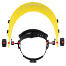 Hipa Safety Face Shield with Mesh Visor for Weed Eating Whacking Yard Work Mesh Face Shield Chainsaw Protective Helmet-5