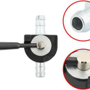 2-Pack 1/4 inch Heavy Duty Fuel Gas Shut-Off Valve Steel In-line Cut-Off ATV Lawn Mower for #Oregon 07-403 Scag 48568 Rotary 868-5