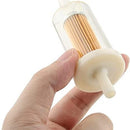 3-Pack Fuel Filter 1/4 695666 691035 for John Deer D105 D110 D120 D125 L105 L108 L111 L120 L118 LA120 LA130 LA125 LA115 LA105 MTD Troy Bilt Lawn Mower Tractor-4