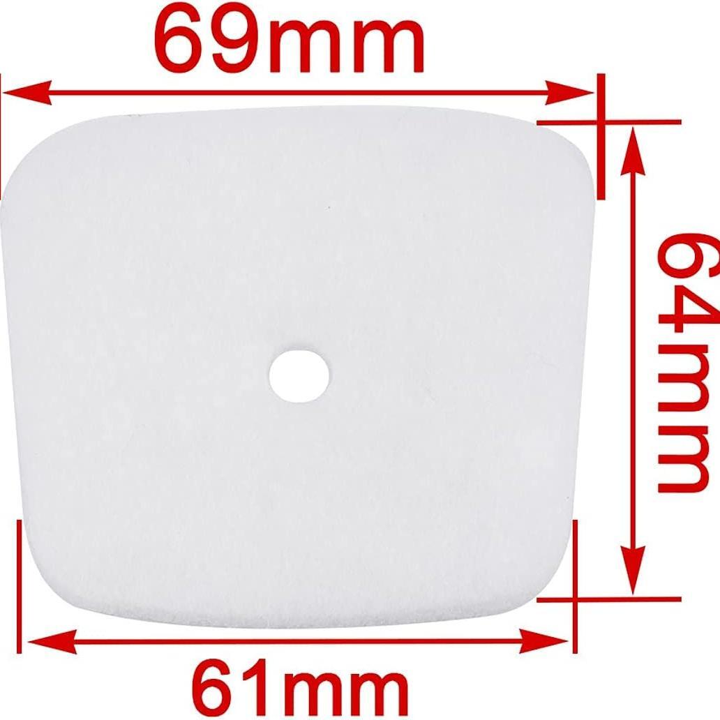 Hipa Air Filters Fits Mantis 7222 7222E 7222M Tiller / Cultivator Replace 13031004560 9066 100-416 (Pack of 5) - 0