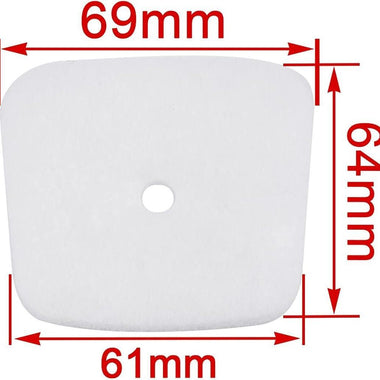 Hipa Air Filters Fits Mantis 7222 7222E 7222M Tiller / Cultivator Replace 13031004560 9066 100-416 (Pack of 5) - 0