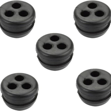 5-Pack Fuel Tank Tube 3-Hole Grommet for ECHO SRM210 SRM210i SRM211 SRM211i SRM210U SRM211U SRM225 SRM310 Trimmer # 13211546730 V137000030 - 0