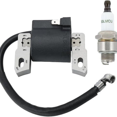 Hipa Ignition coil for Briggs and Stratton 590454 802574 491760 790817 692605 799381 Armature Magneto Engine with Spark Plug