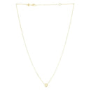 14k Yellow Gold Star of David Necklace-2