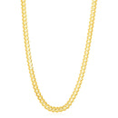 14k Yellow Gold High Polish Modern Lite Edge Chain (8.0mm)-2